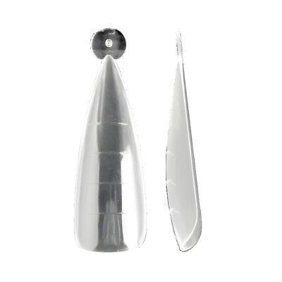 10 STILETTO  Dual Tips transparent bei Acrylgel & Acryl Popits Nagelverlängerung