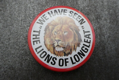 We Have Seen The Lions Of Longleat Pin Badge Button (L39B)