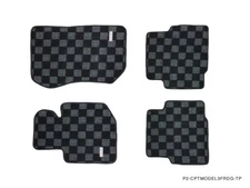 PHASE 2 RACE FLOOR MATS FOR BMW E36 3 SERIES COUPE 2D M3 DARK GREY 