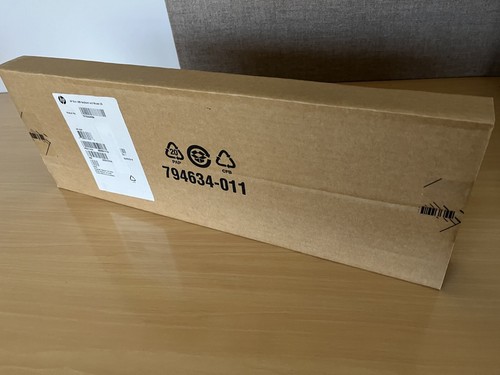 HP Keyboard and Mouse USB Slim US Black New - Picture 1 of 2