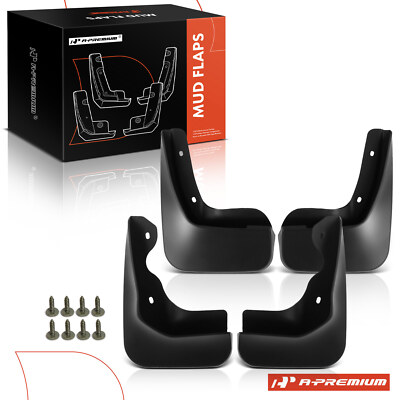 A-Premium 4x Splash Guards Mud Flaps For Volkswagen Jetta 11-14 1.4L 2.0L Sedan