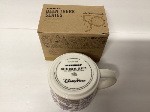 Starbucks Disney Parks MAGIC KINGDOM Been There Series 50th Anniversary Mug 14oz - Picture 6 of 7