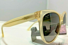 MAUI JIM GLORY GLORY MJ 833-24S MILKY ALMOND WITH GREY POLARIZED SUNGLASSES 9.9