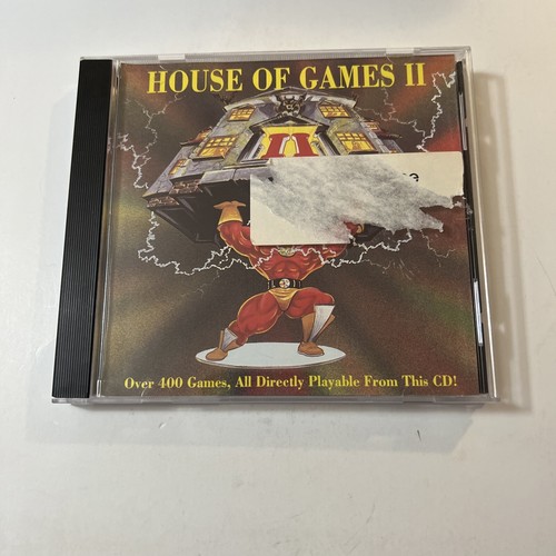 House of Games II Vintage CD-ROM 400+ Games Playable from CD! - Picture 2 of 3