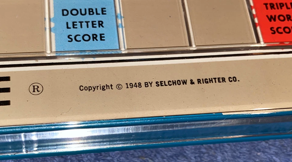 2001 Scrabble Deluxe Turntable Edition Replacement Piece BOARD ONLY - Image 2 of 3