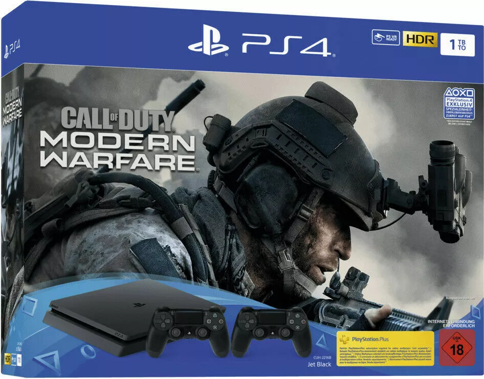 PS4 Slim 1TB +2 Controller + Modern Warfare New Sealed | eBay