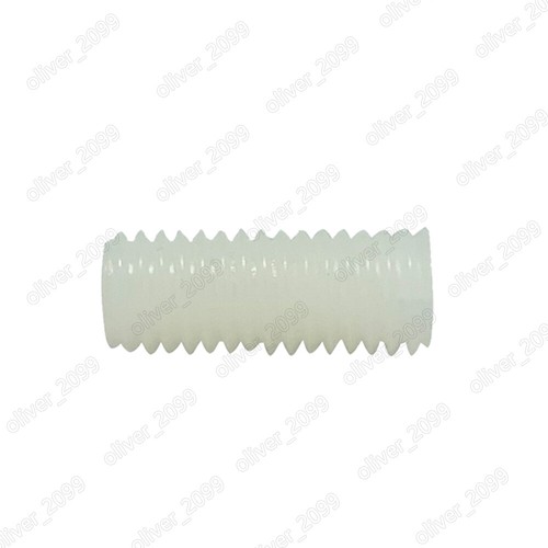 Tornillos ranurados de nailon blanco con punta plana DIN551 M3 M4 M5 M6 M8 - Imagen 6 de 6