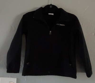 Columbia Sweater For Boys Size S(8),Polyester, 14.5 Inch Of Armp To Armp.