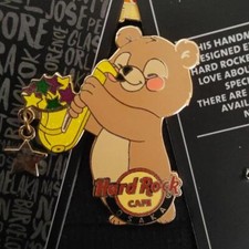 Hard Rock Cafe Hard Rock Cafe Sassofono Orso Spilla