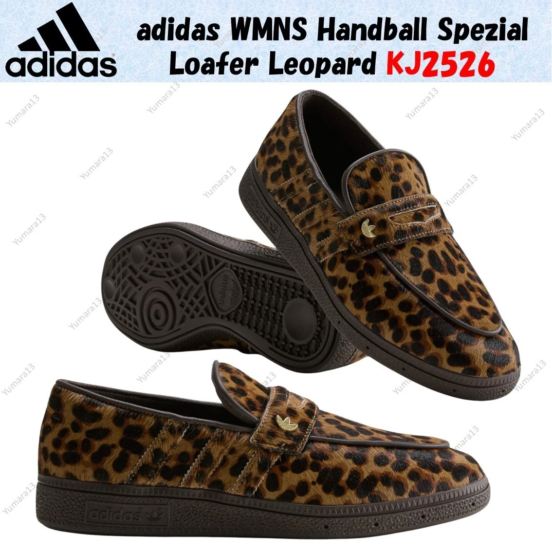 adidas WMNS Handball Spezial Loafer Leopard KJ2526 Women's Size | eBay