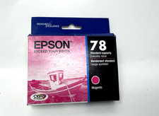 Epson T078 Magenta Ink Cartridge -  T078320-S- exp 6/2024
