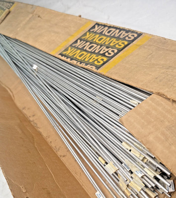 Sandvik ER308 1/8'' x 36'' Stainless Steel Welding Wire Electrode 47lbs Remaining