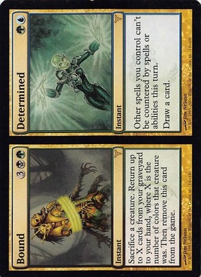 Bound // Determined DIS 149 Normal English NM - MTG