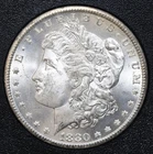 1880-CC $1 Morgan Silver Dollar NGC MS64 - GSA Hoard - w/ Box & Card