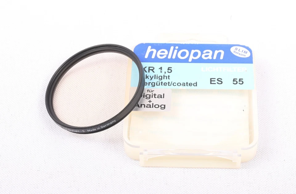 Heliopan ES55 55mm KR1.5 Skylight Coated Lens Filter Made in Gernany Premium - Image 3 of 4