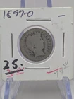 1897-O Barber Dime - Key Date - AG/Good - Solid Mint Mark