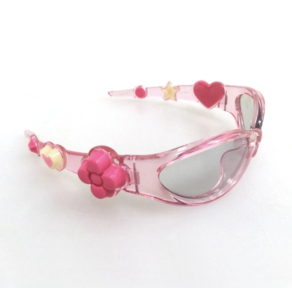 Óculos de sol Gentle Monster Jelly Gummy PC12 rosa translúcido edição bolsa de doces - Imagem 4 de 4