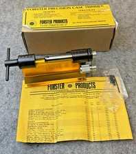 Forster Products Original Case Trimmer – Lathe Style – Reloading Tool – USA Made