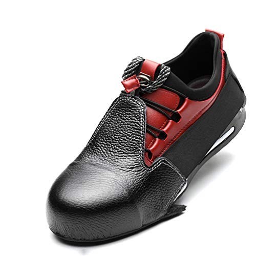 2pcs Stretch Leather Shoe Covers - Steel Toe Protectors for Men & Women, Waterpr image 4