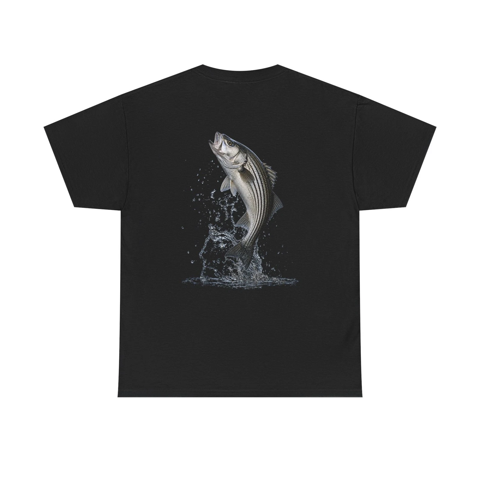 Striped Bass Jumping Tee | Fishing Splash Shirt
Opens in a new window or tab
