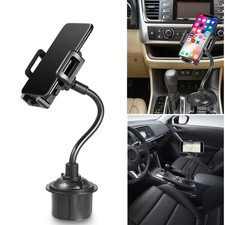 New Universal Car Mount Adjustable Gooseneck Cup Holder Cradle for Cell Phone US