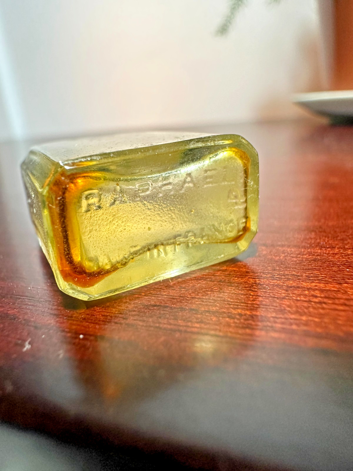 Vintage Plaisir Raphael Paris Mini Perfume Bottle – French Chypre Floral 1956