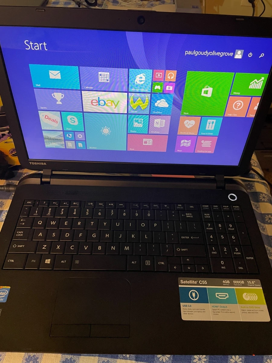 Toshiba Windows 8.1 PC Laptops & Netbooks for sale - eBay