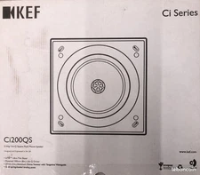 Brand New Kef Ci200QS In-Ceiling Speaker / 2 speakers
