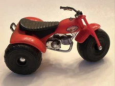 RARE Vintage Red Plastic Toy - Ridge Runner 3-Wheeler - Honda Motorcycle