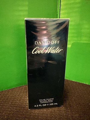 Davidoff Cool Water Eau de Toilette EDT 4.2 Oz (125 ML) - Brand New - Sealed