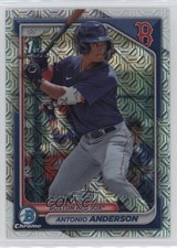 2024 Bowman Chrome Prospects Mega Box Mojo Refractor Antonio Anderson 12g7