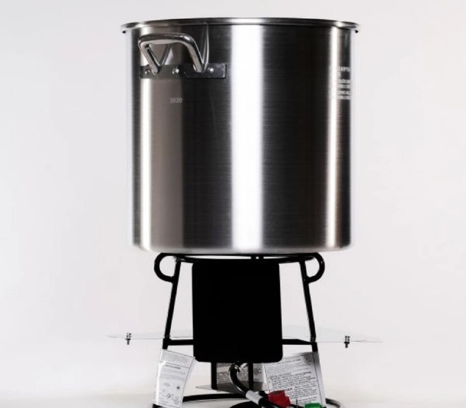 Nuevo paquete de cocina a chorro para exteriores King Kooker con olla de aluminio de 60 cuartos de galón Foto 2 de 2