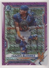 2021 Bowman Chrome Prospects Fuchsia Shimmer Refractor Francisco Alvarez 0j10