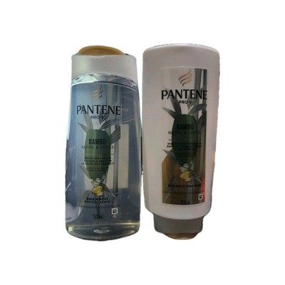 PANTENE SHAMPOO BAMBU 750ml & ACONDICIONADOR - 700ml