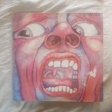 KING CRIMSON IN THE COURT OF THE CRIMSON KING LP Gatefold Germany ISLAND 1970