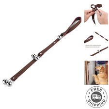 Decorative Dog Doorbells - Durable Leather  Copper Bells for Home Training