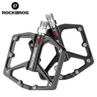 Rockbros Mtb Cycling Ultralight Pedal Bike Bicycle Sealed Du Bearing Pedals Alum