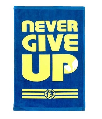 john cena never give up towel