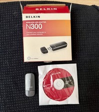 Belkin N300 High Performance Wireless Wi-Fi USB Adapter
