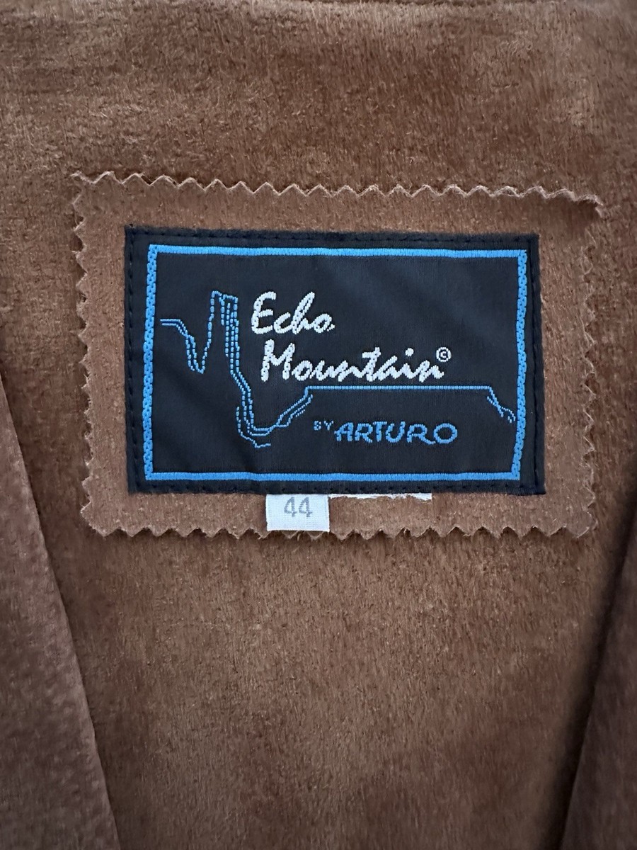 Vintage Echo Mountain Arturo Men's 44 Fringe Western Native