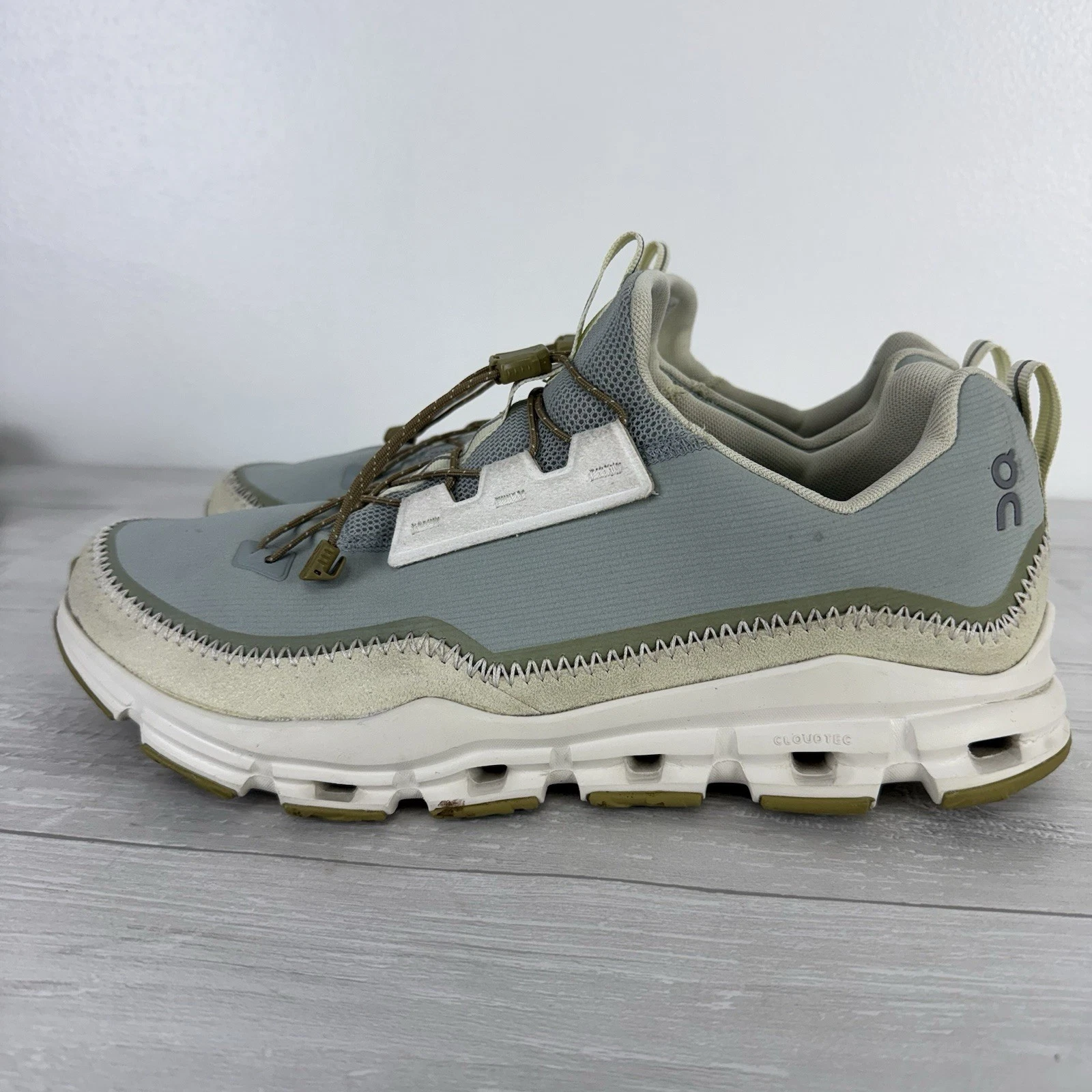 On Cloud Cloudaway Glacier Gray Colorway Men’s Size 14 Trail Running