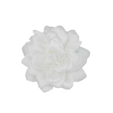 Dainty Satin Fabric Rose Flower Extra Large Big Brooches Lapel PinsDelicate Eleg