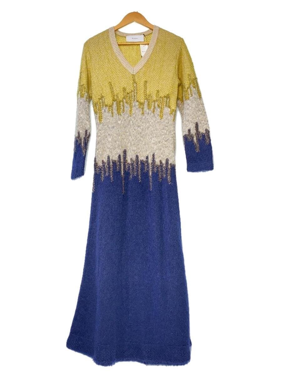 MURRAL 22AW Water mirror knit dress dress 1 mohair