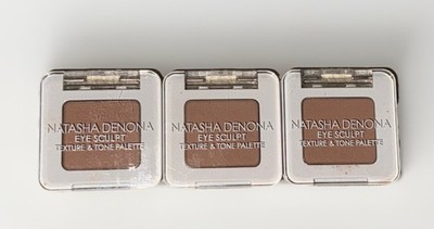 3x Natasha Denona Eye Sculpt Texture & Tone Single - Shade Y2 605SKM 0.4g Ea NEW