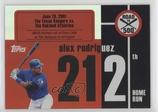 2007 Topps Road to 500 Alex Rodriguez Alex Rodriguez #ARHR212 5h9
