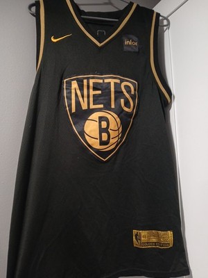 Kevin Durant Jersey Brooklyn Nets #7 Black Nike Size 48 Large