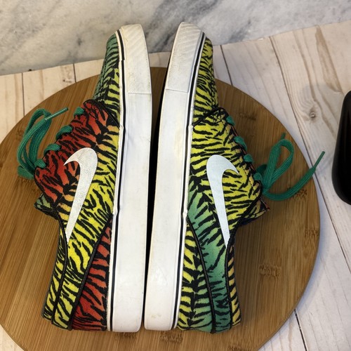 Nike Zoom Stefan Janoski CNVS Tiger Pack Size 9 Mens 615957-613 Skateboarding - Picture 11 of 14