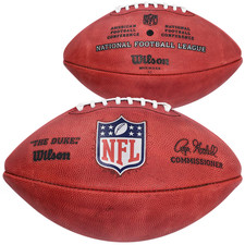 Wilson "The Duke" Official NFL Leather Game Football