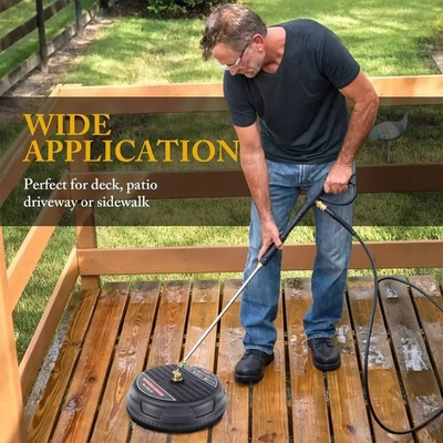 #ad 15quot; Surface Cleaner 4000 PSI Pressure Washer Attachment for Driveway Patio $59.00