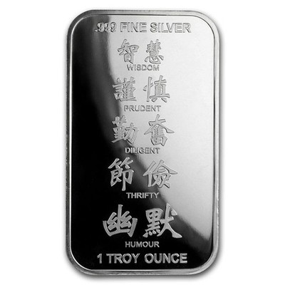 1 oz Silver Bar - APMEX (2020 Year of the Rat) | eBay
